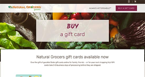 Natural Grocers Turkeys